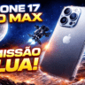 iPhone 17 Pro Max foi usado na missão Artemis II para registrar imagens e auxiliar astronautas no espaço
