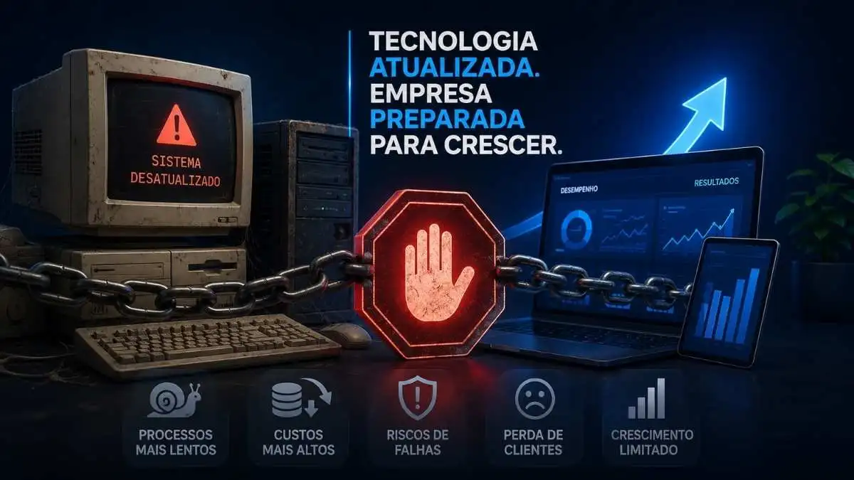 Tecnologias Antigas Estão Travando o Crescimento de Muitas Empresas