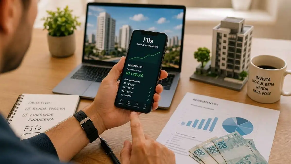 Aprenda como receber aluguel todo mês investindo em FIIs com menos de 10 reais, entenda os indicadores básicos e monte sua carteira de renda passiva.